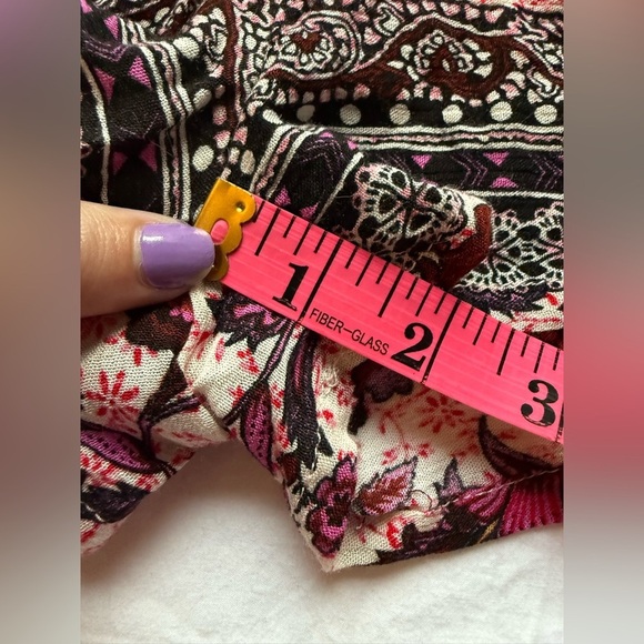 LF Seek The Label Pink and Red Floral High Waisted Shorts - Picture 10 of 11